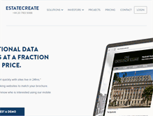 Tablet Screenshot of estatecreate.com